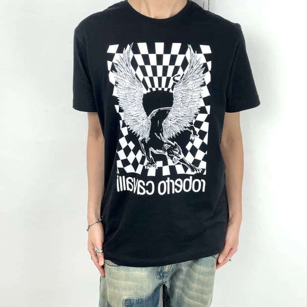 Roberto Cavalli Winged Pegasus Graphic T