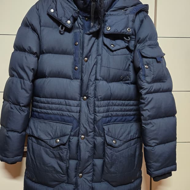 빈폴 남성 프리미엄 구스다운 사파리 패딩