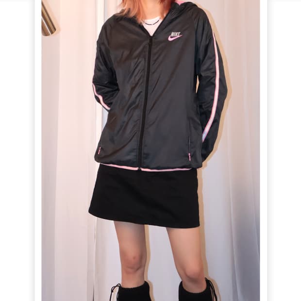 Nike Pink Color Windbreaker 