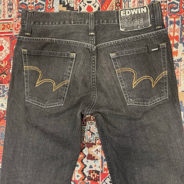 Edwin XV Edge 402EG Black Denim Pants 30