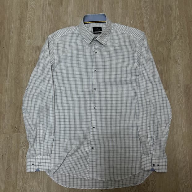 랑방 컬렉션 남성 옥스포드 체크셔츠 XL/105 