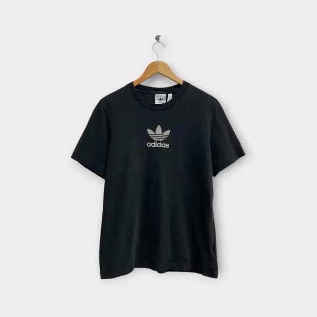 아디다스 오리지널스 불꽃 프리미엄 티셔츠 BK-XL