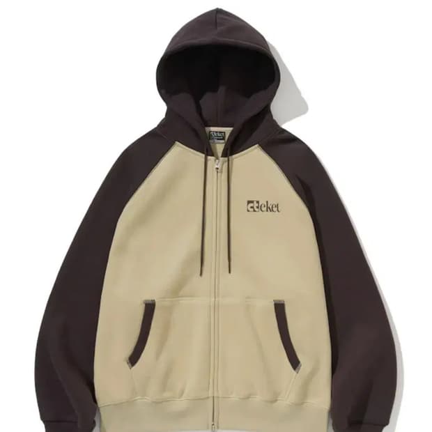 [S] 테켓 teket 플랜 후드집업 브라운