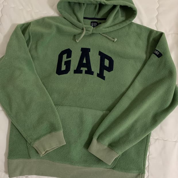 갭 뽀글이 후드티