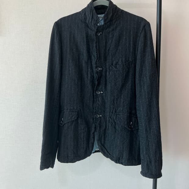 꼼데가르송 옴므 2010 축융 울 블레이져