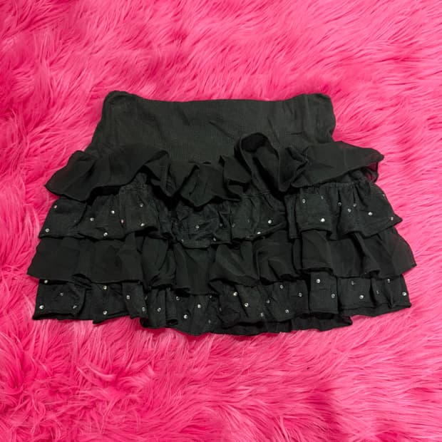 갸루st 캉캉 스커트