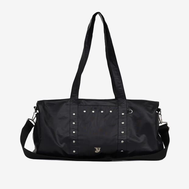 여밈 stud duffle bag