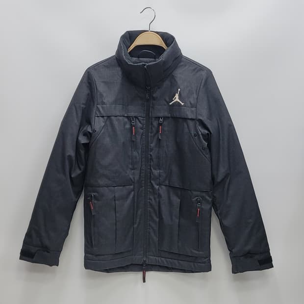 NIKE 나이키 조던 라이프스타일 패딩 자켓 / 남 90 차콜