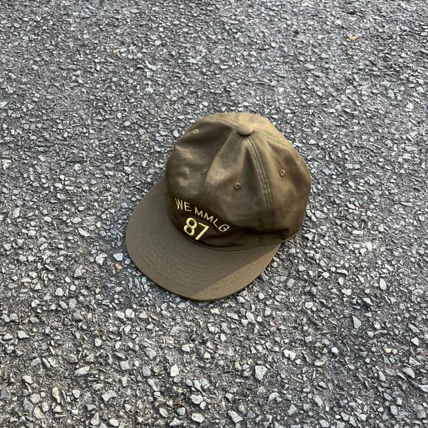 MMLG 87 logo cap khaki