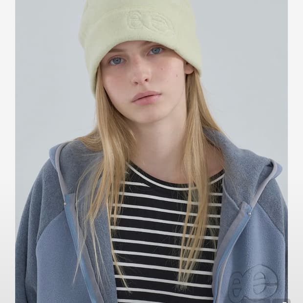 엔조블루스 플리스 비니(Lemon)