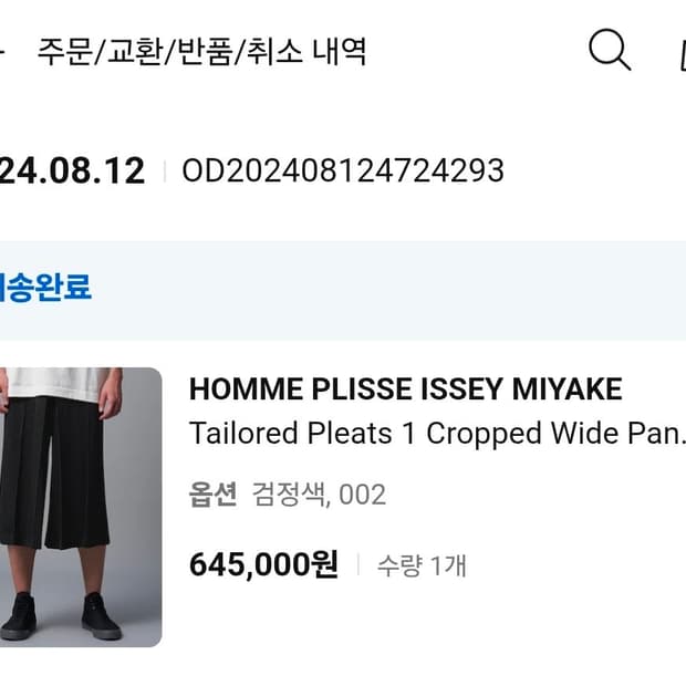 24년 8월 숏하카마