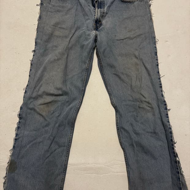 프로토타입스 prototypes 아웃라인 데님팬츠 41