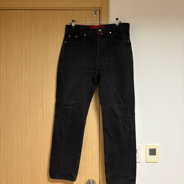 032C 블랙데님팬츠 [34]