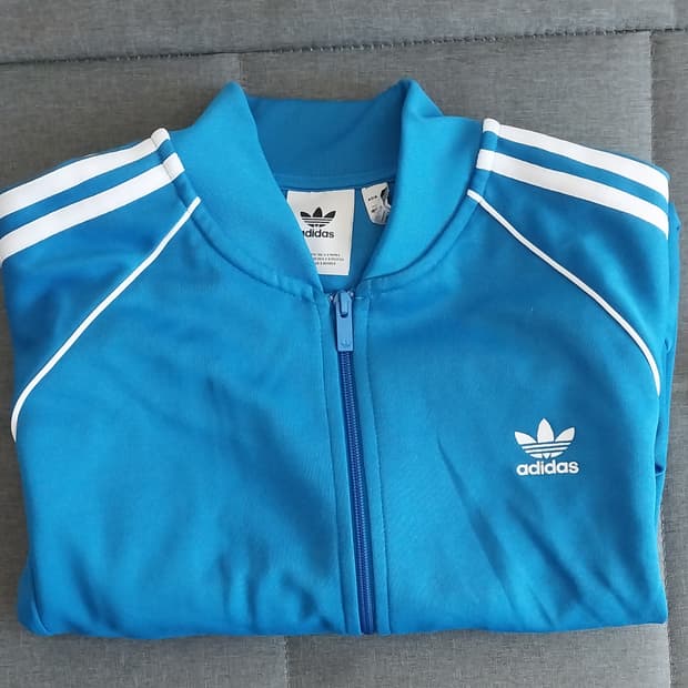 아디다스 져지 블루 (가단 110cm)