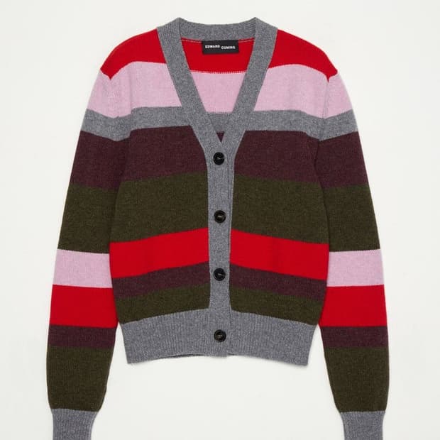 [2,3]에드워드 커밍 Studious 스트라이프 가디건