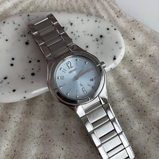Seiko 세이코 lk 루키아 데이트 사파이어 쿼츠