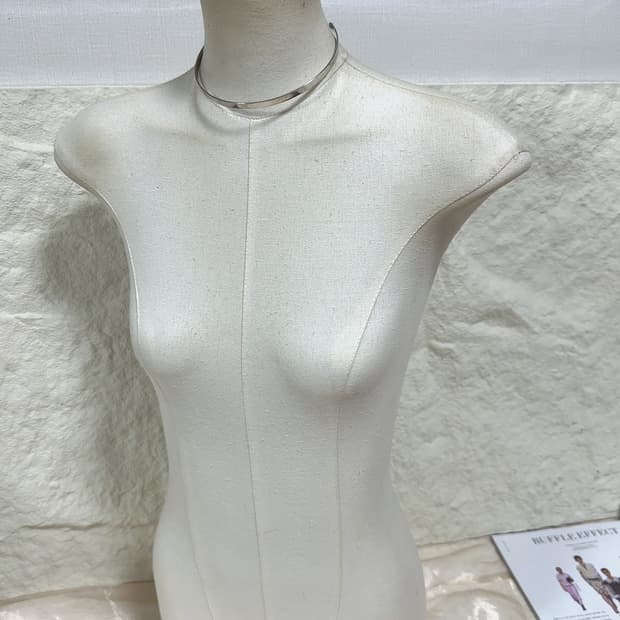 빈티지 메탈 실퍼톤 링 초커 목걸이