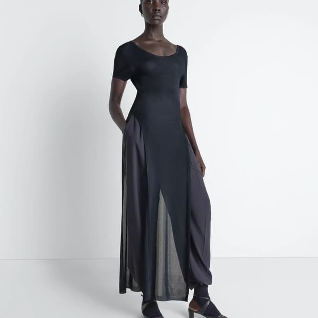 [XS,S]르메르 26ss COLUMN 컬럼 드레스/미드나잇