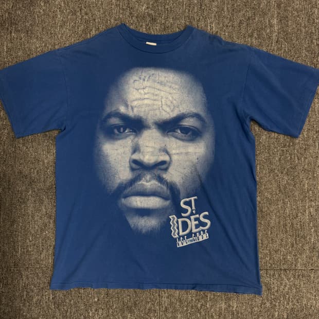 빈티지 ice cube 티셔츠