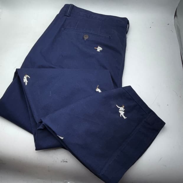 폴로 면바지 33/34