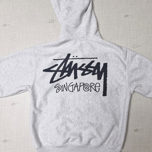 스투시 싱가폴 후드집업s