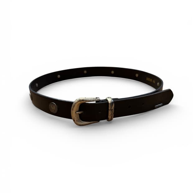 가이거 웨스턴 통가죽 벨트