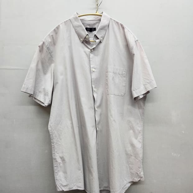 DKNY 원포켓 핀스트라이프 반팔셔츠 L(XL)