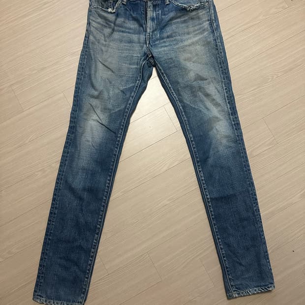 Visvim 워싱 데님