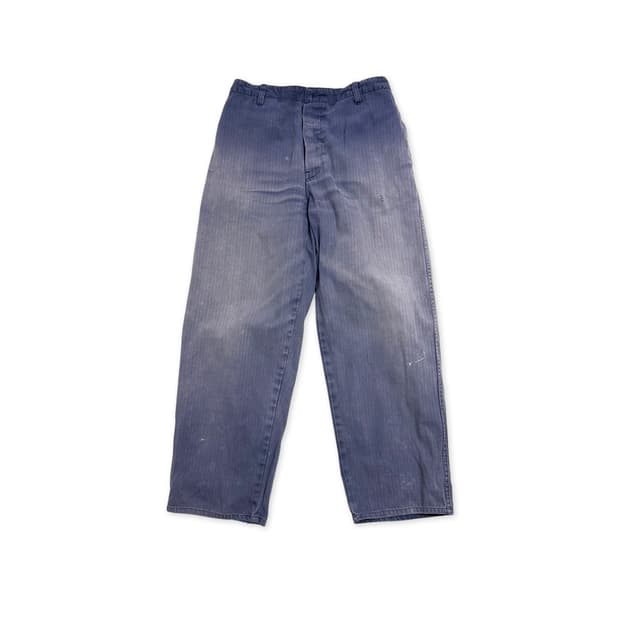 No.12 빈티지 페이디드 프렌치워크팬츠