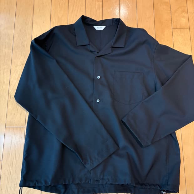 Wellder japan 웰더 드로우스트링 셔츠