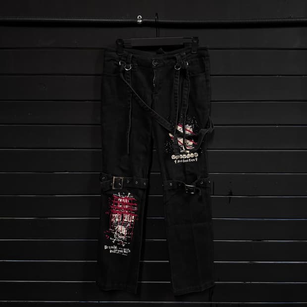 Vintage punk rock pants