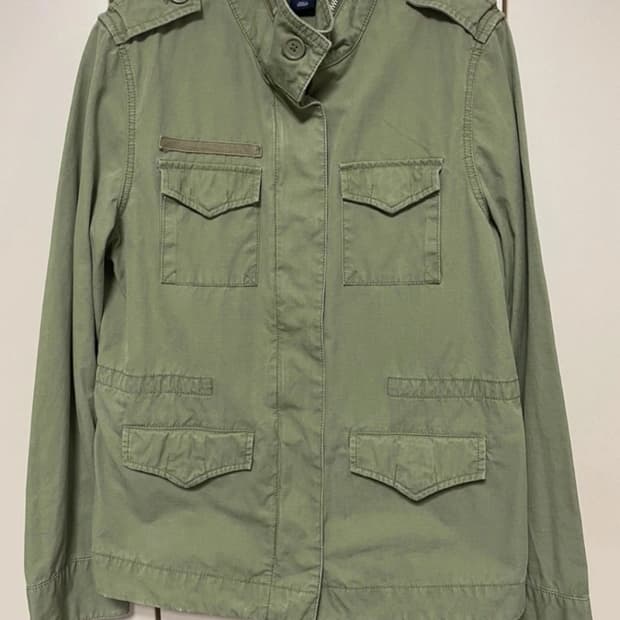 GAP 여성 카키 야상 M 점퍼