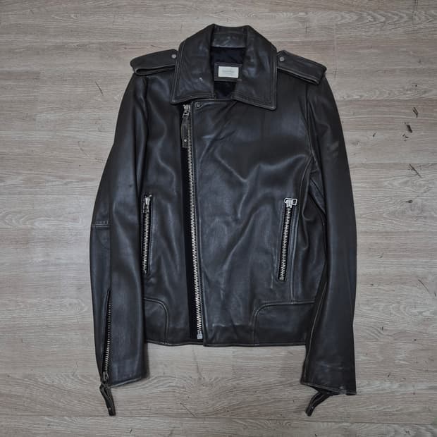 비욘드클로젯 더블 라이더 레더 가죽자켓 M/L