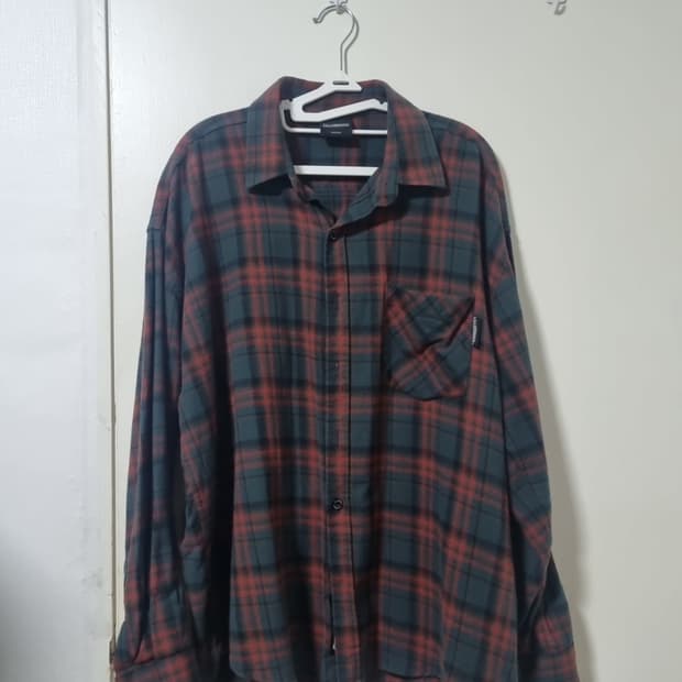 필루미네이트 체크셔츠 M