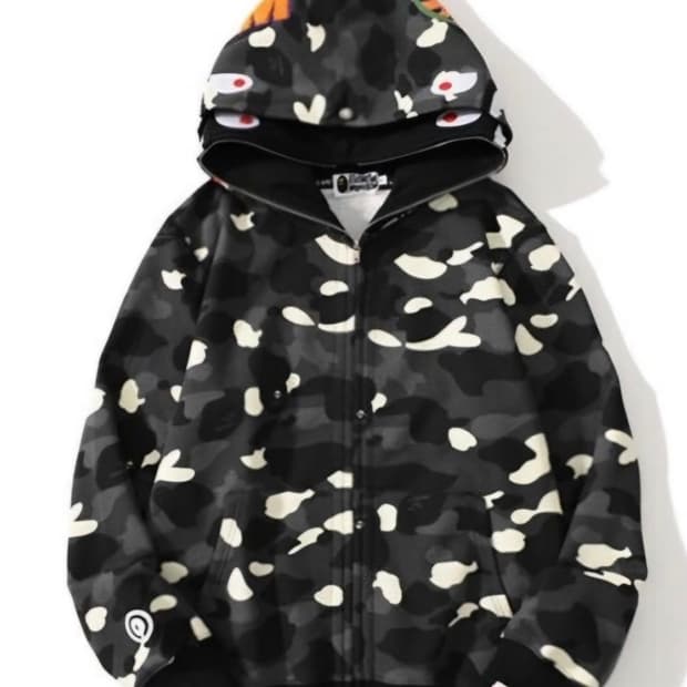 베이프 시티카모 더블샤크후드 새상품