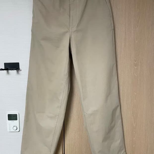 포터리 오피서 치노 라이트 베이지 팬츠
