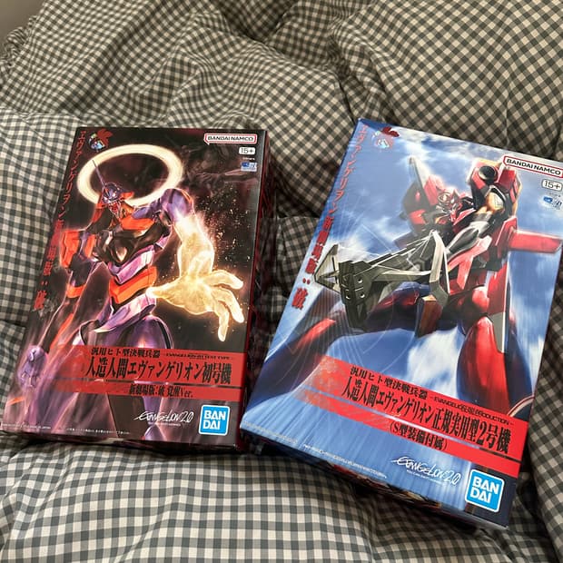 반다이 에반게리온 파 초호기 각성,2호기