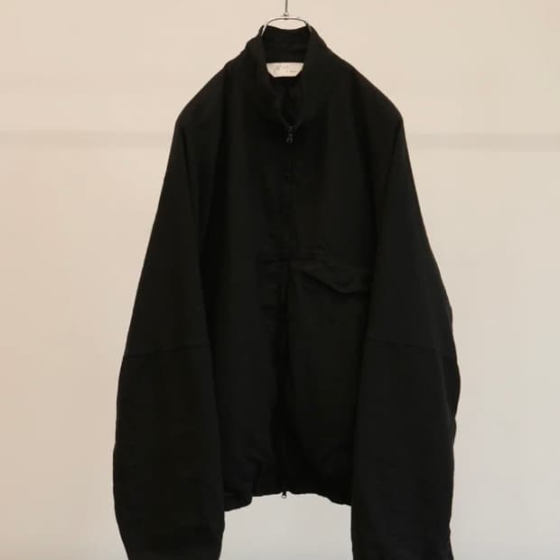 안셀름 실크넵 기모노 블루종 1사이즈