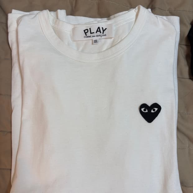 꼼데가르송 롱슬리브 XXL