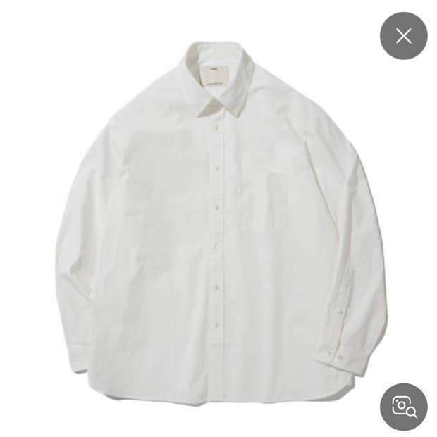 (2) 포터리 컴포트셔츠 화이트