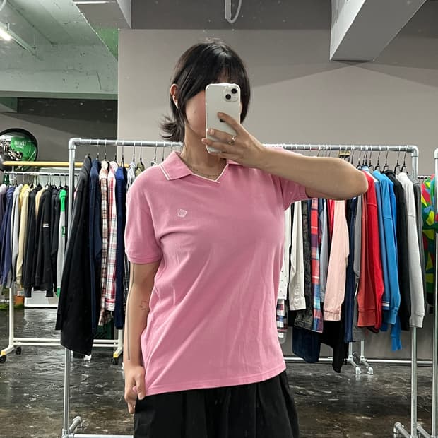 POLO SPORT 핑크 PK 카라티