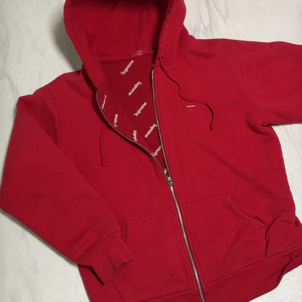 15fw supreme thermal hood zip-up
