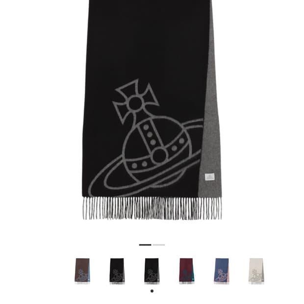 비비안웨스트우드 머플러 목도리