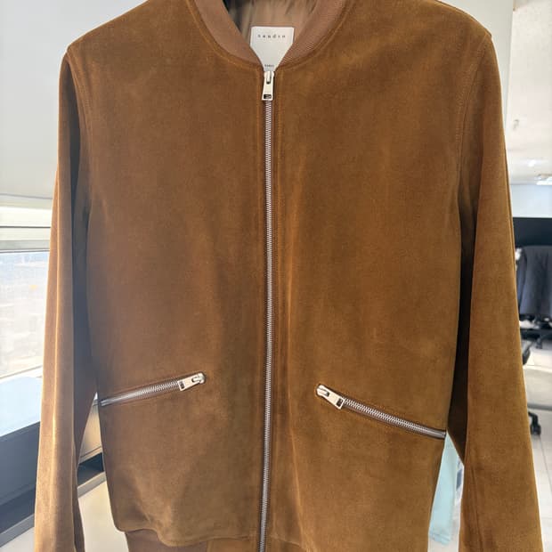 산드로옴므 스웨이드 쟈켓 L사이즈