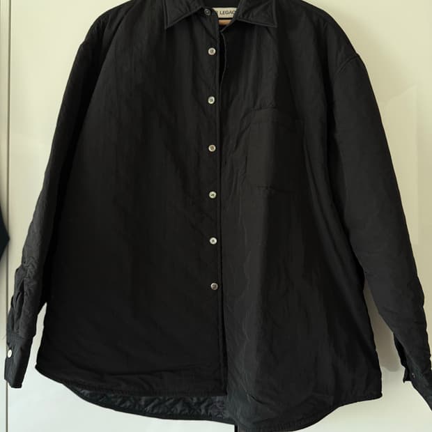 아워레가시 패딩 셔츠 46 사이즈