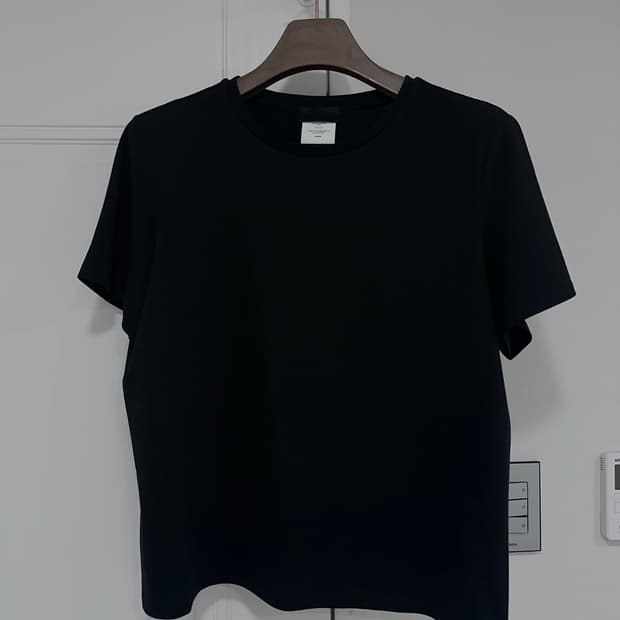 (2) 머듈 세미러프티셔츠 블랙