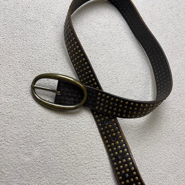 빈티지 소가죽벨트- 빈티지벨트