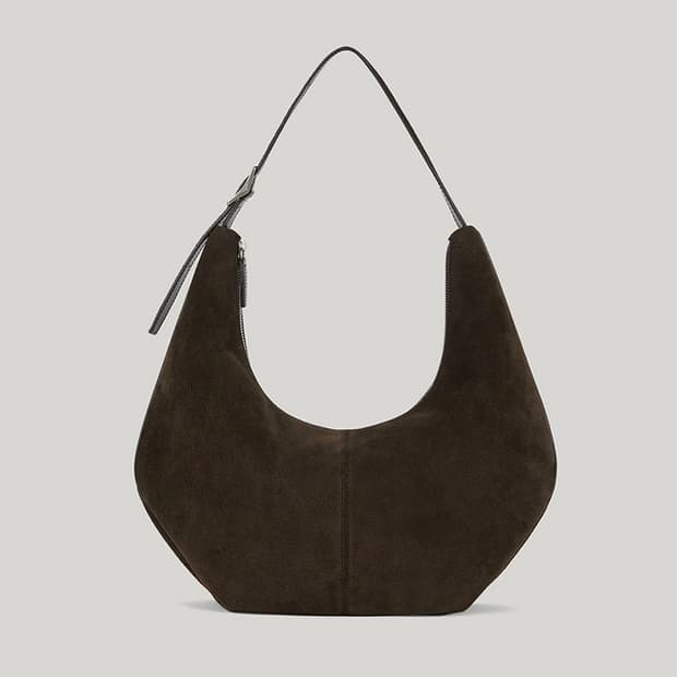 아뜰리에 드 루멘 모시 호보백 mossy hobo bag