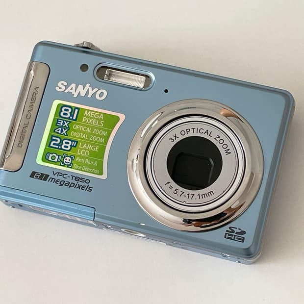 sanyo 산요 VPC T850 8.1MP 빈티지카메라