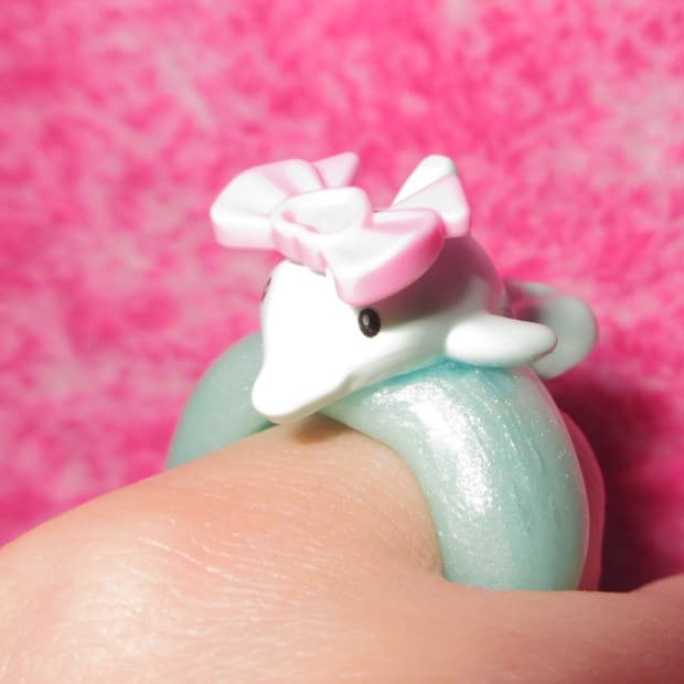 Baby dolphin ring 🐬🍼